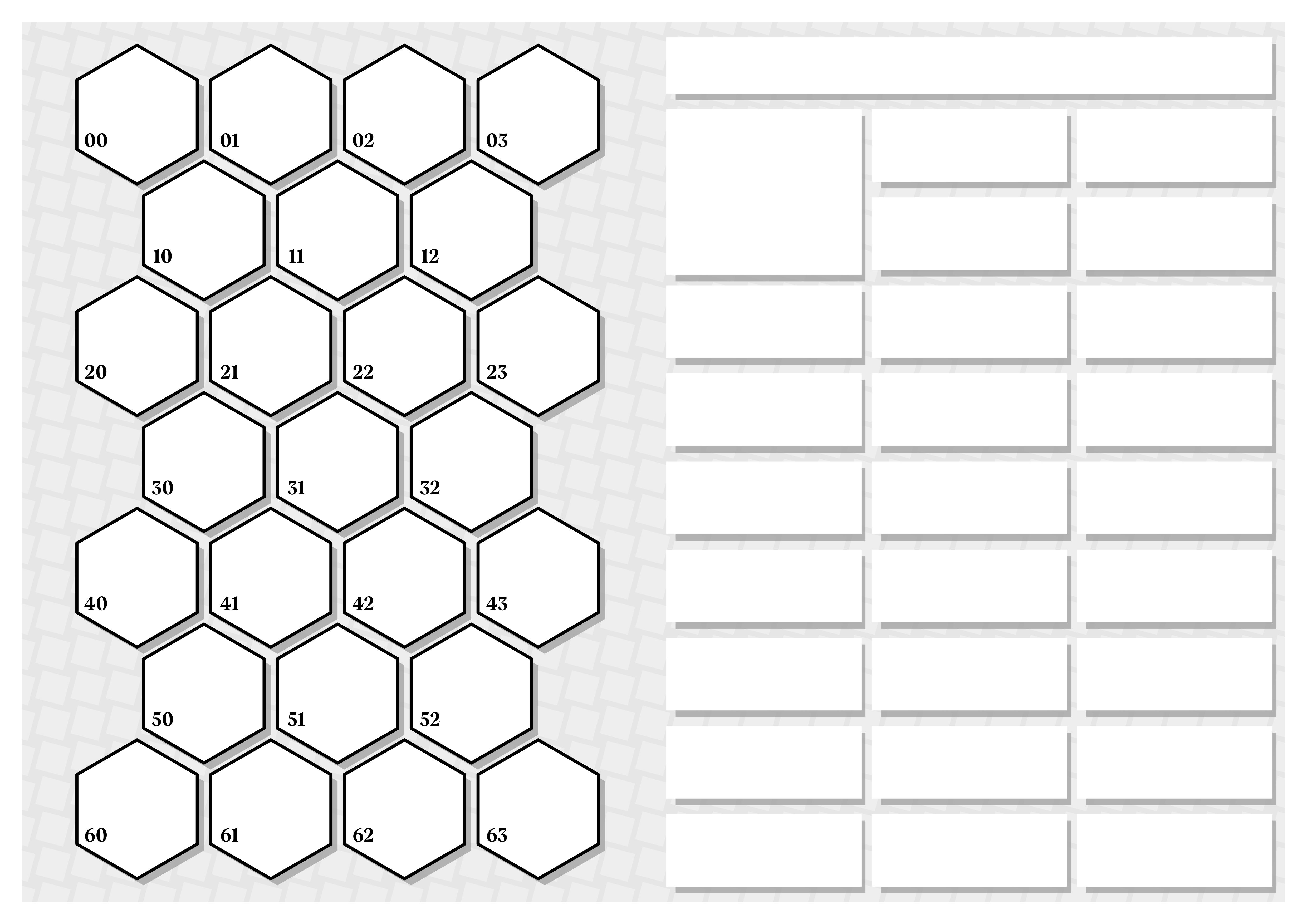 Carte collaborative vierge